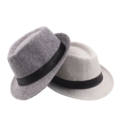 Sombrero tipo fedora unisex de verano
