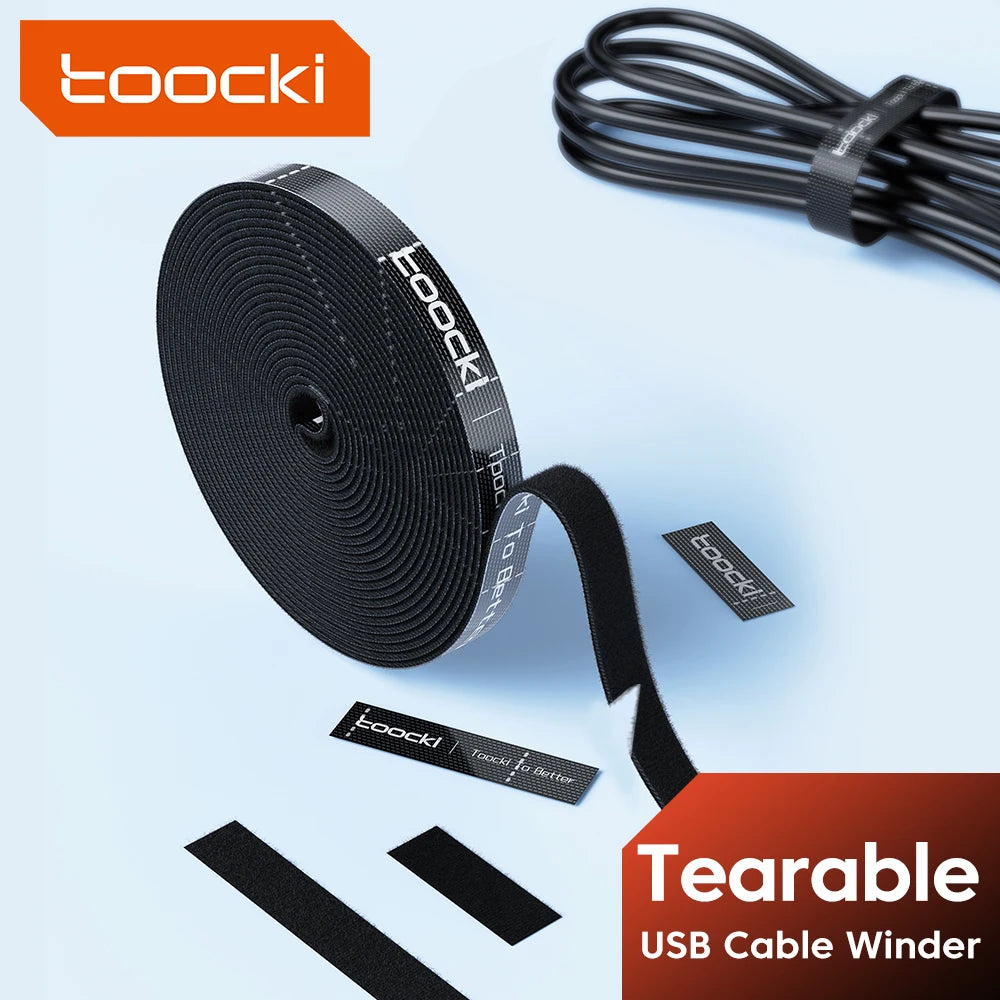 cinta reutilizable para organizar cables TOOCKI