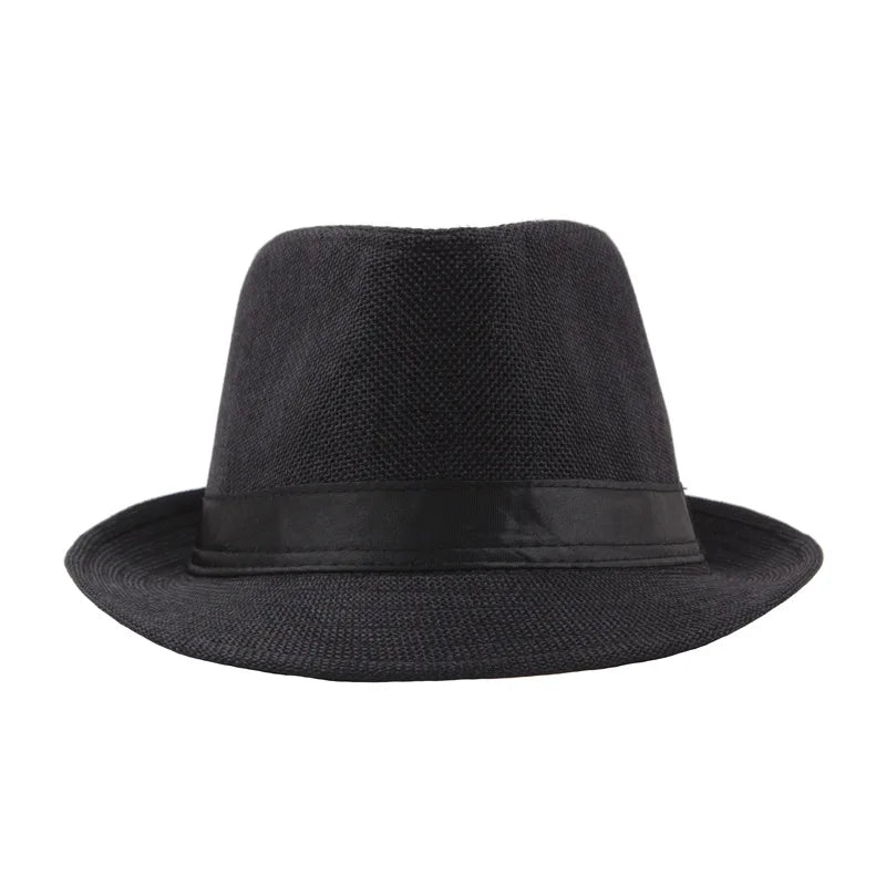 Sombrero tipo fedora unisex de verano