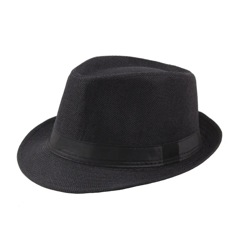 Sombrero tipo fedora unisex de verano