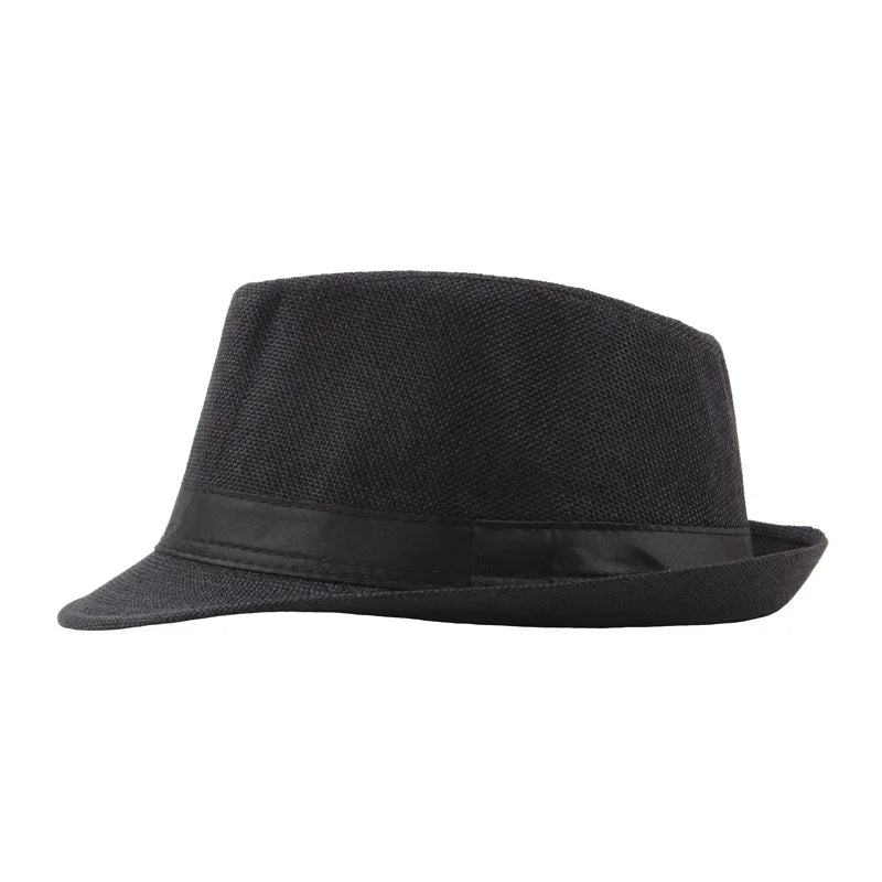 Sombrero tipo fedora unisex de verano